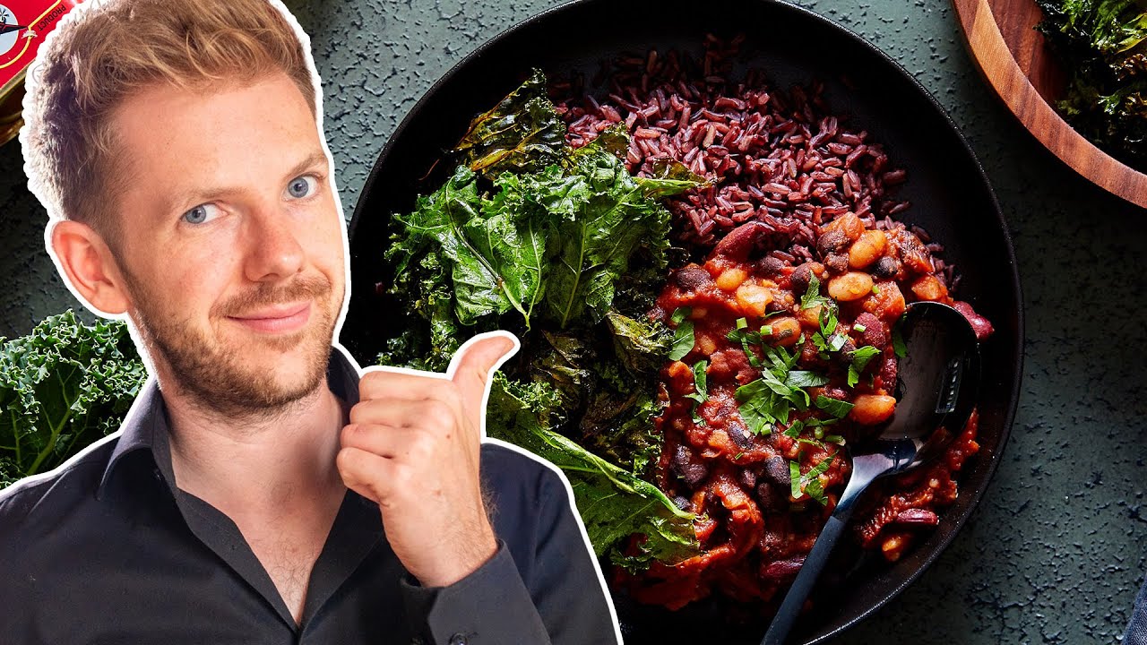 Einfacher Bohneneintopf mit viel Protein | #Veganuary