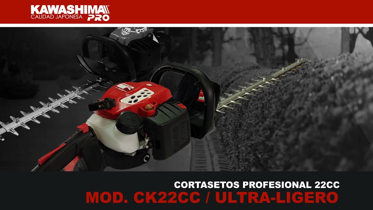 CORTASETOS KAWASHIMA PRO - MOD. CK22CC / ULTRA-LIGERO - 26 CC