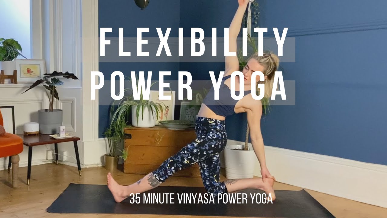 Flexibility Power Vinyasa Yoga | Moderate - Intermediate level | Jess Mackenzie Yoga