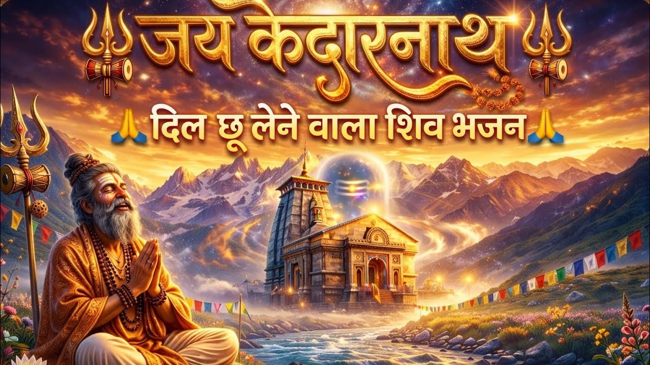 “जय केदारनाथ 🔱 Powerful Shiv Bhajan | हर हर महादेव | Kedarnath Bhajan 2026”