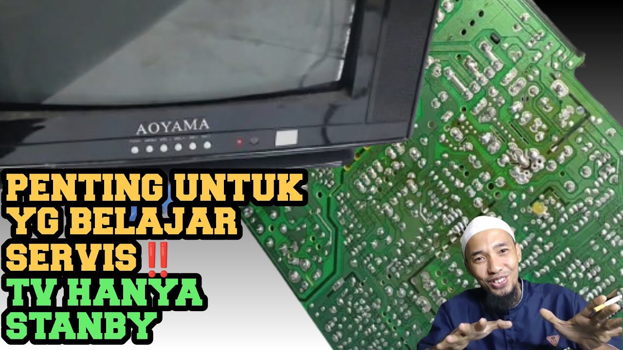 vlog 030 tv stanby WAJIB UNTUK YG BELAJAR SERVIS