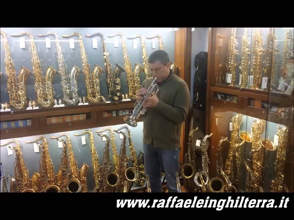 Nello Salza prova tromba sib Vincent Bach 180s 37ml - Raffaele Inghilterra strumenti musicali
