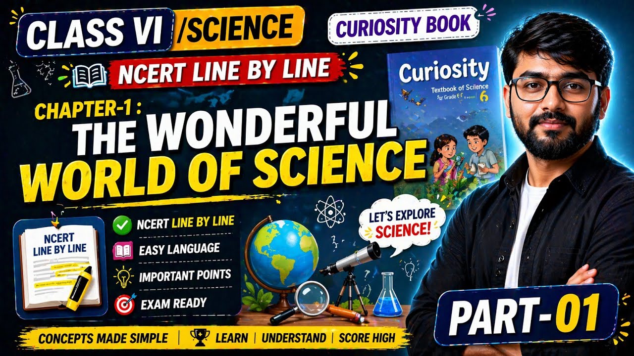 Class 6 Science Chapter 1 | The Wonderful World of Science Part-1 | NCERT Explanation