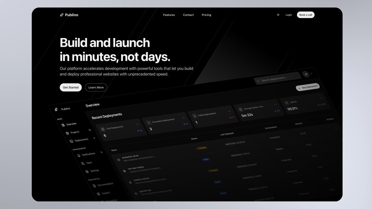 Grab this Next.js Landing Page at aniq-ui.com #nextjs #landingpage #webdesign #website