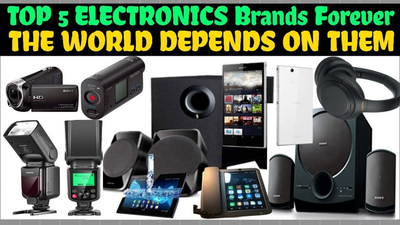 New All Electronic Products Brands That used in every Field of Life |Top 5 Luxury Electronics Brands