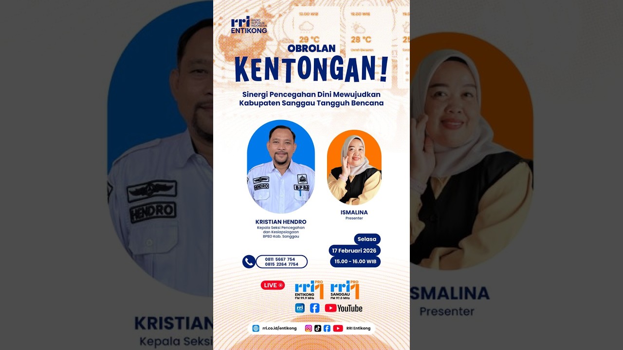 SINERGI PENCEGAHAN DINI MEWUJUDKAN KABUPATEN SANGGAU TANGGUH BENCANA