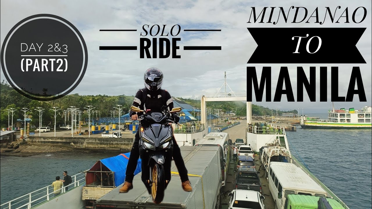 MINDANAO TO MANILA