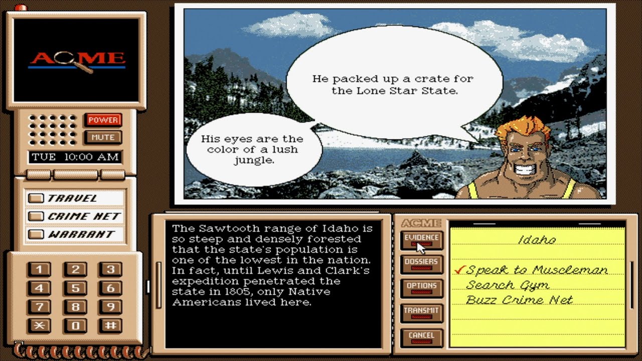 Br&oslash;derbund Software - Where in the USA is Carmen Sandiego? (Deluxe Edition) - 1993