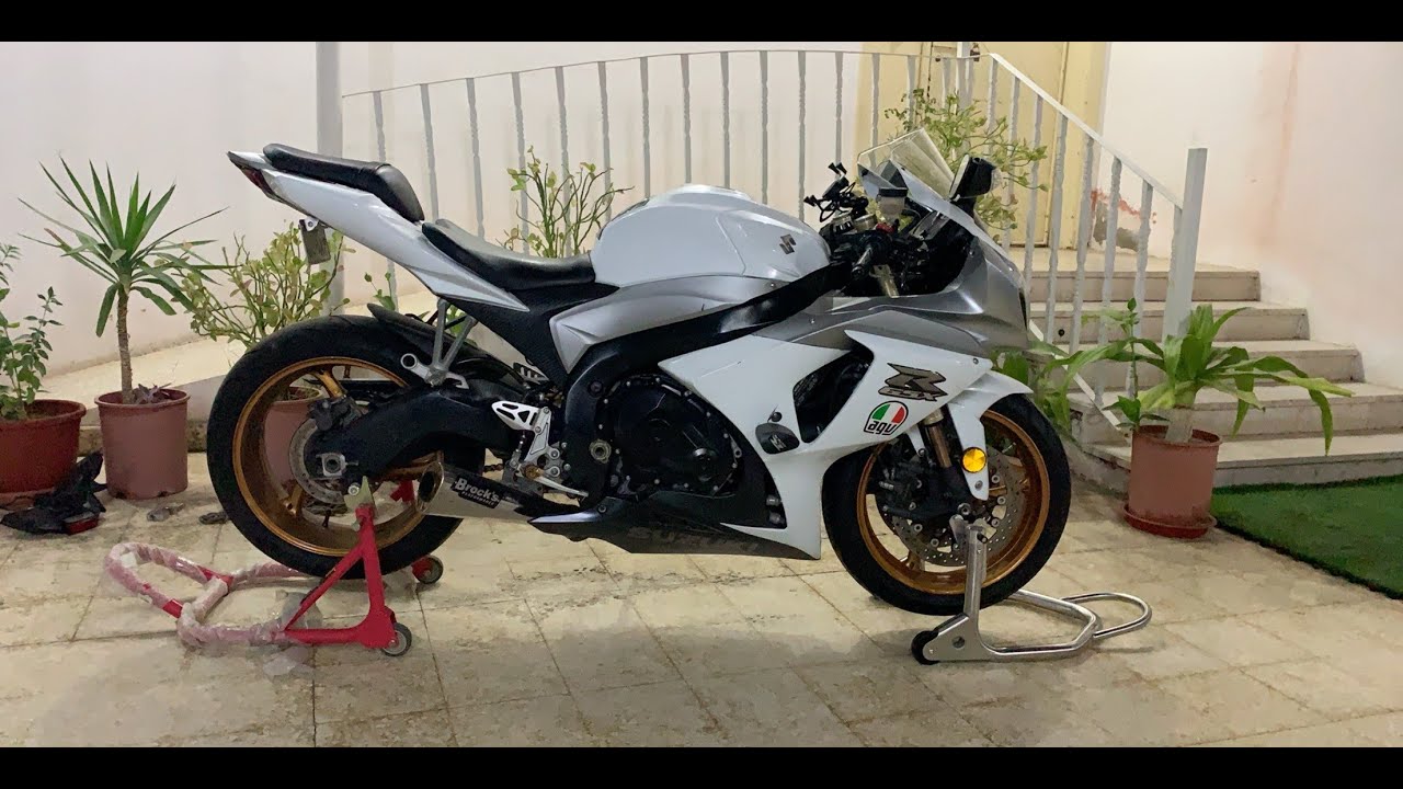 شرح طريقة تركيب تنزيلة دباب سوزوكي 600 - 750 - 1000 Suzuki gsxr