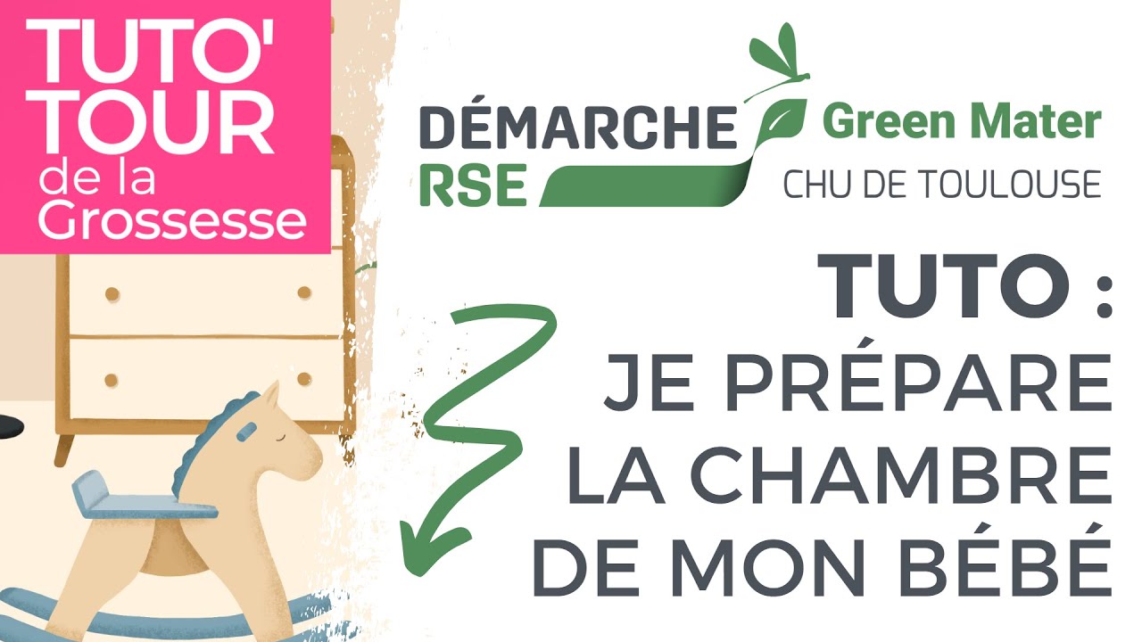 [TUTO] JE PRÉPARE LA CHAMBRE DE MON BÉBÉ