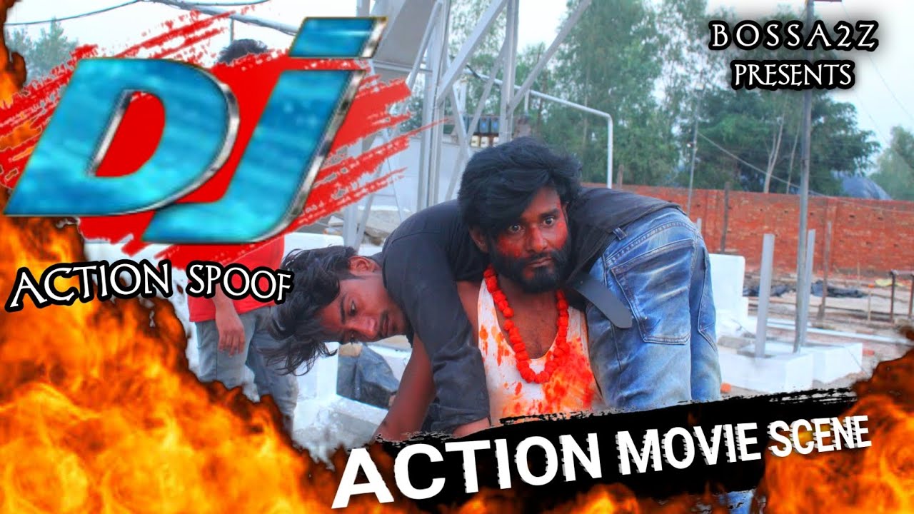 DJ Action Movie Scene Ever | Dj climax fight scene | Dj Movie Best Spoof | Allu Arjun| Boss a2z