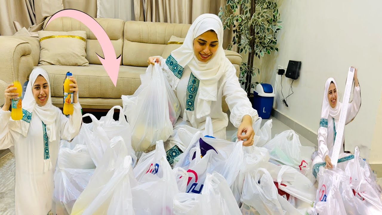 واخييييرا 🥳 الفيديو المحبب لقلبي♥️ خدت بعضي وقولت لازم املئ البيت 🏡بالخير