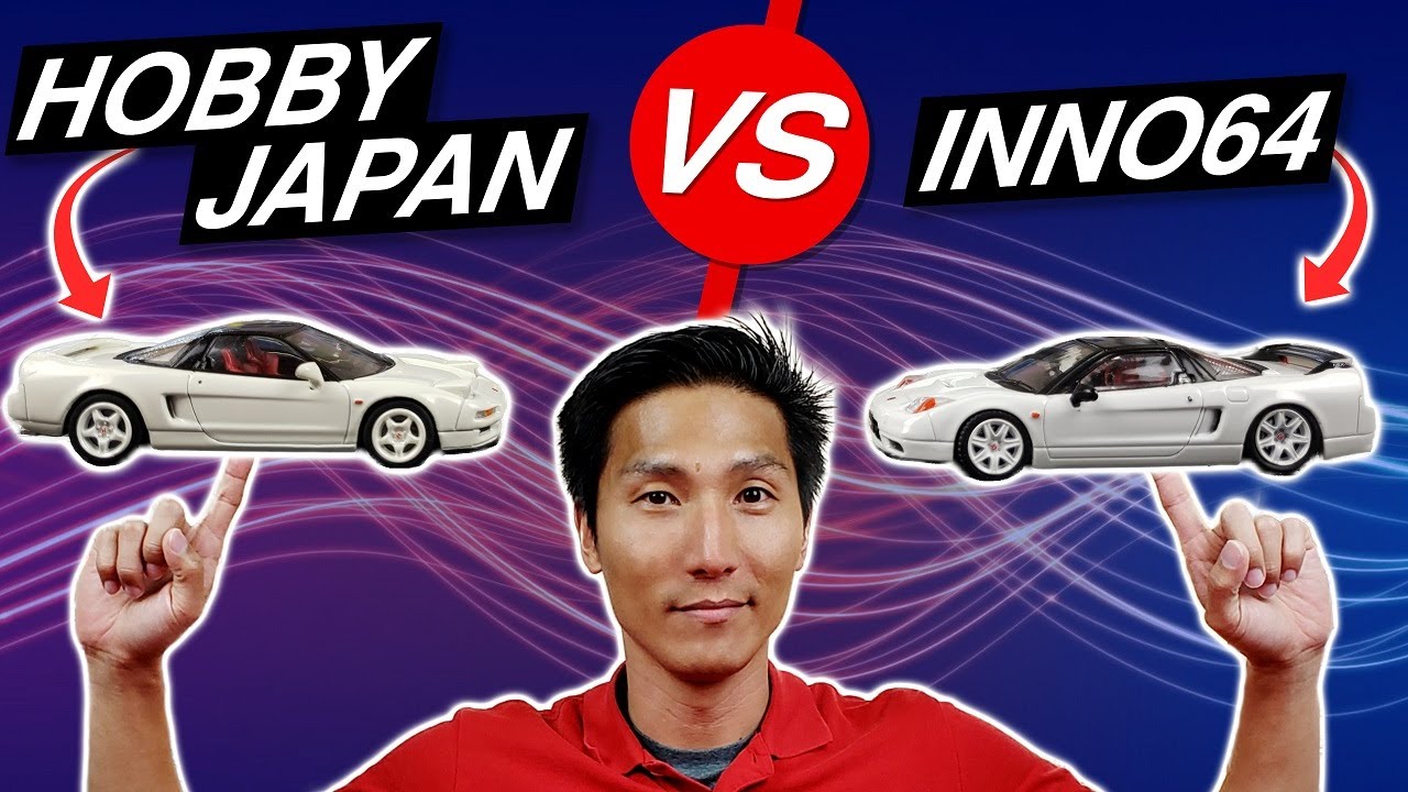1/64 Die-cast INNO64 🆚 Hobby Japan | Honda NSX-R NA1 NA2