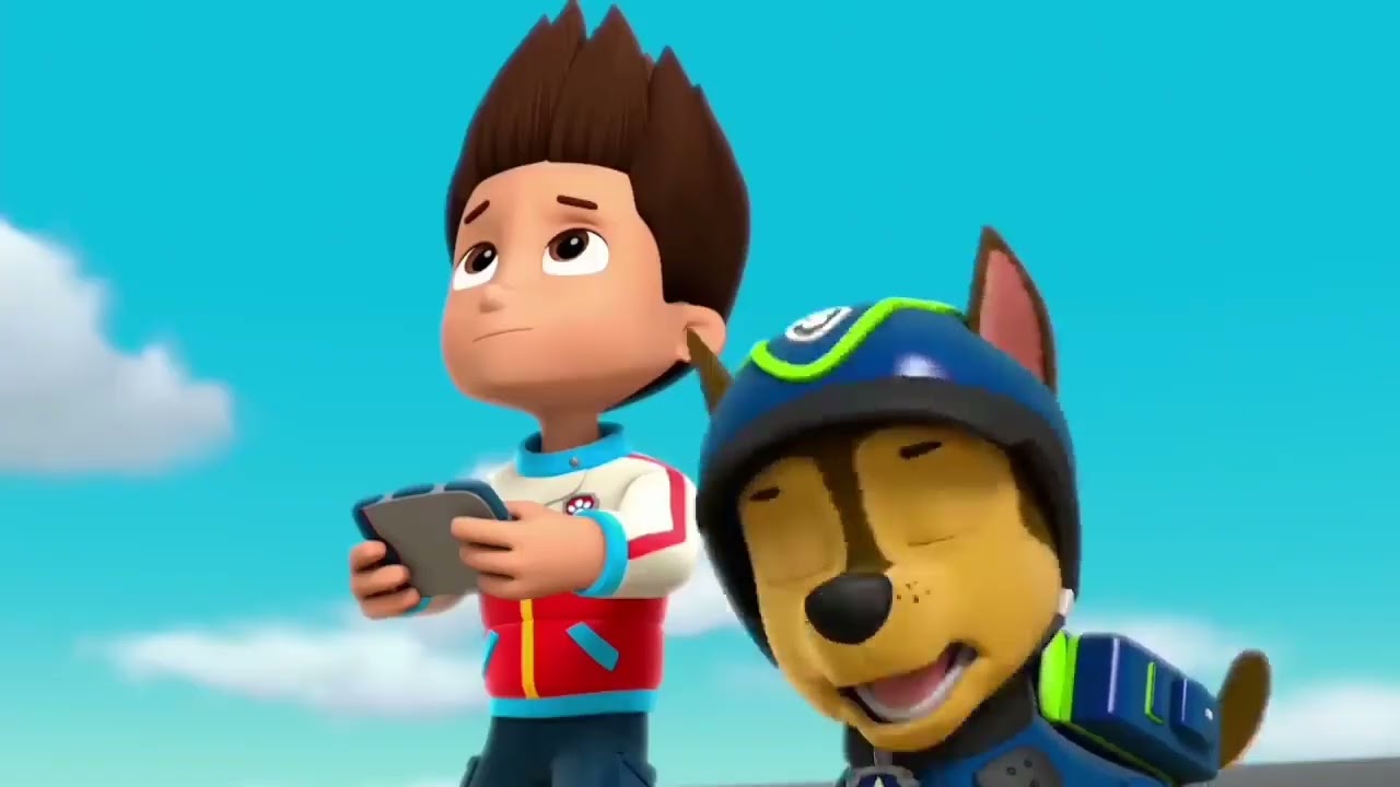 Paw Patrol los Cachorros salvan a un águila en audio inglés de Inglaterra🇬🇧