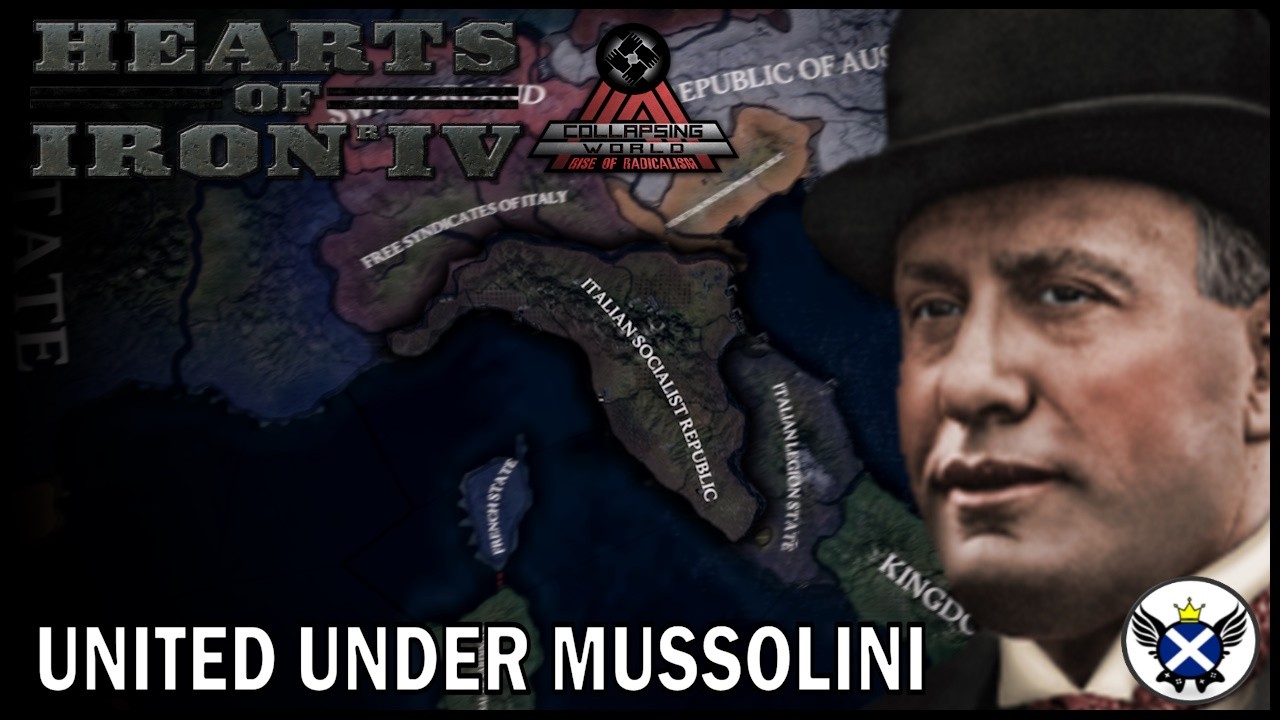 The Italian Comintern! | HOI4 Rise of Radicalism Italian Socialist Republic