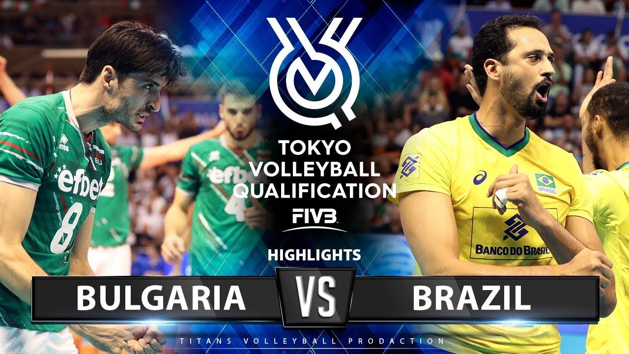 Bulgaria vs Brazil | Highlights Men's OQT 2019