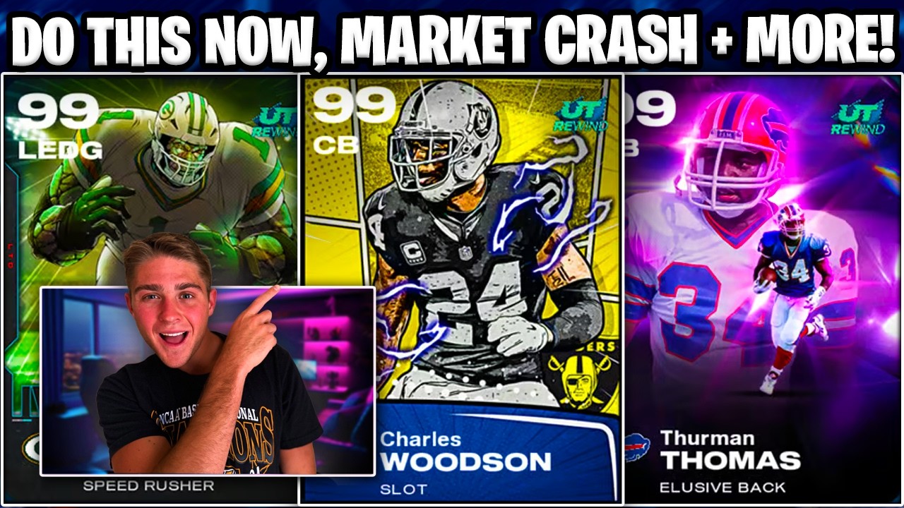 Сделайте это прямо сейчас, прежде чем рынок рухнет в Madden 26! MUT Rewind, часть 2, благодарност...