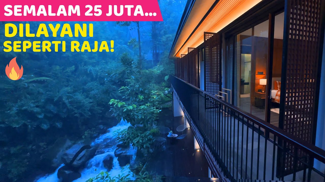 GILA! VILLA SEMEWAH INI DI TENGAH HUTAN...! Forest House Villa Puntang | Villa Mewah di Bandung