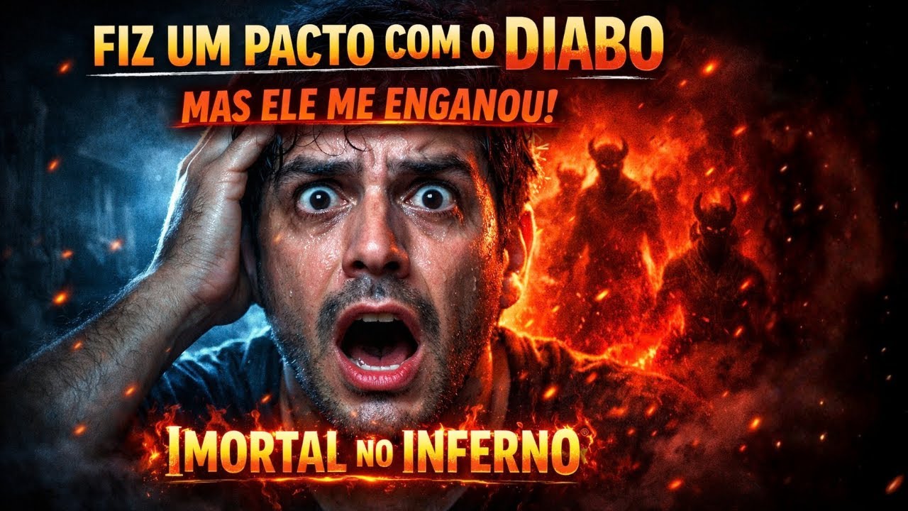FIZ UM PACTO PARA SER IMORTAL, MAS O DIABO NÃO ME FALOU QUE EU SERIA IMORTAL NO INFERNO!