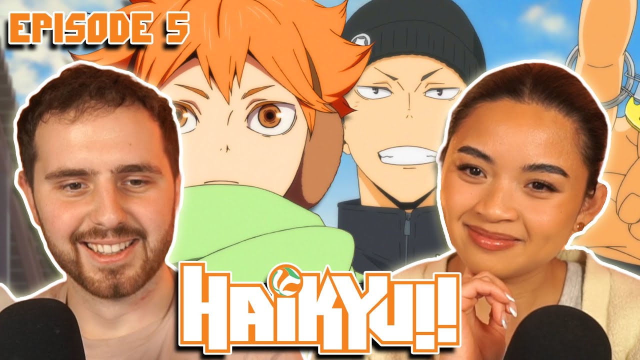 THE SQUAD IS FINALLY BACK! - Girlfriend Reacts To Haikyuu! Season 4 Episode 5 REACTION!