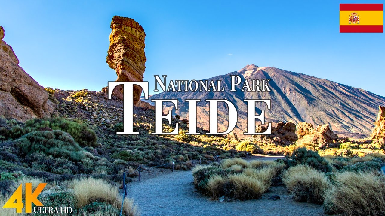 Teide National Park 4K Ultra HD &bull; Stunning Footage Teide, Scenic Relaxation Film with Calming Music.