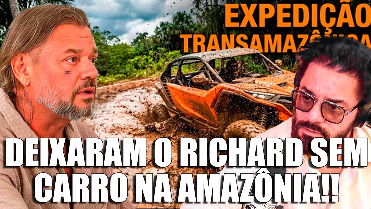 CARIANI E BALESTRIN ME DEIXOU NA MÃO! RICHARD CHOROU E REVELOU O QUE FIZERAM COM ELE NA AMAZÔNIA...