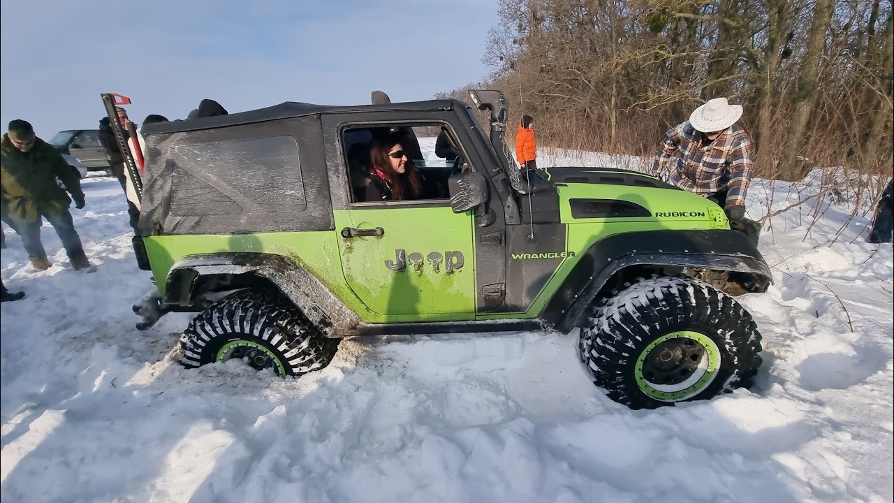 Беспощадный зимний #OFFROAD, самый подготовленный внедорожник сломался