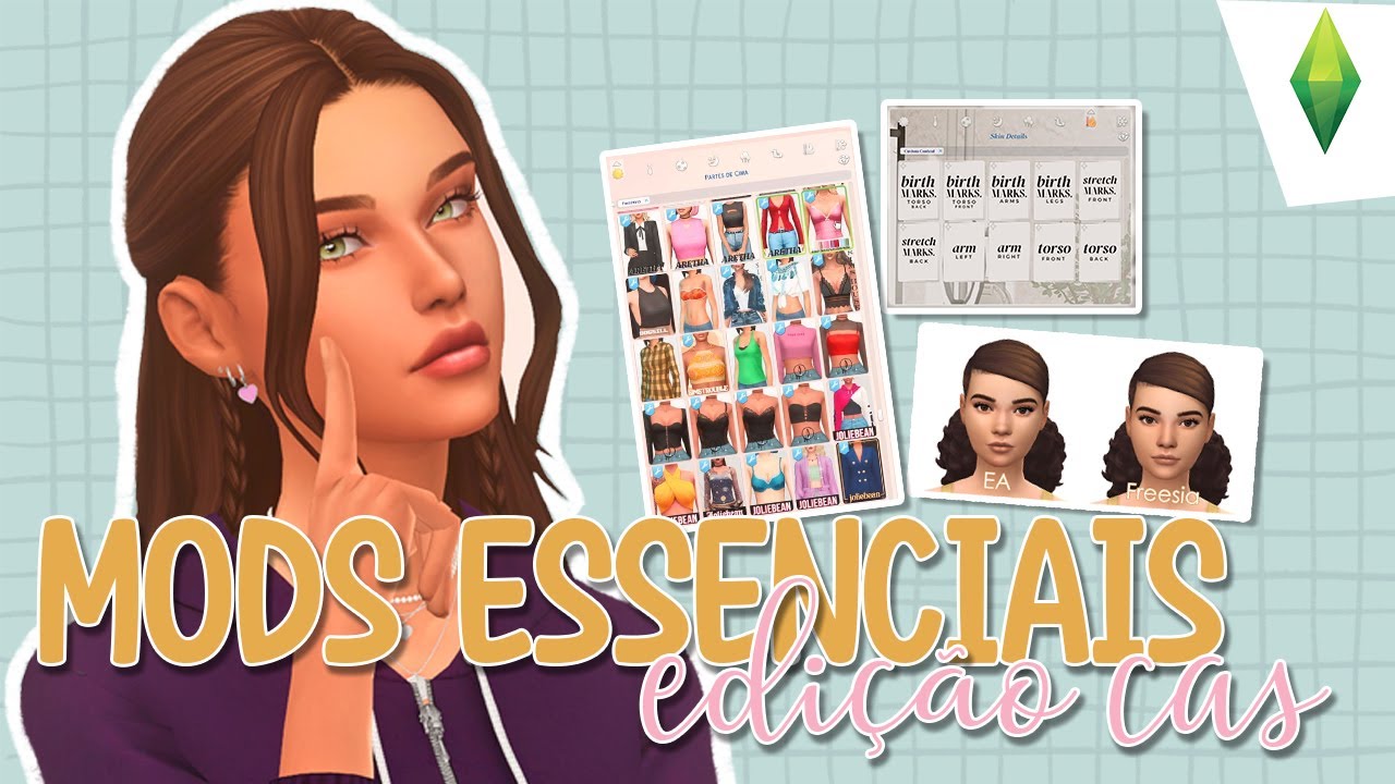 The Sims 4 - Mods Essenciais Edição CAS 2025