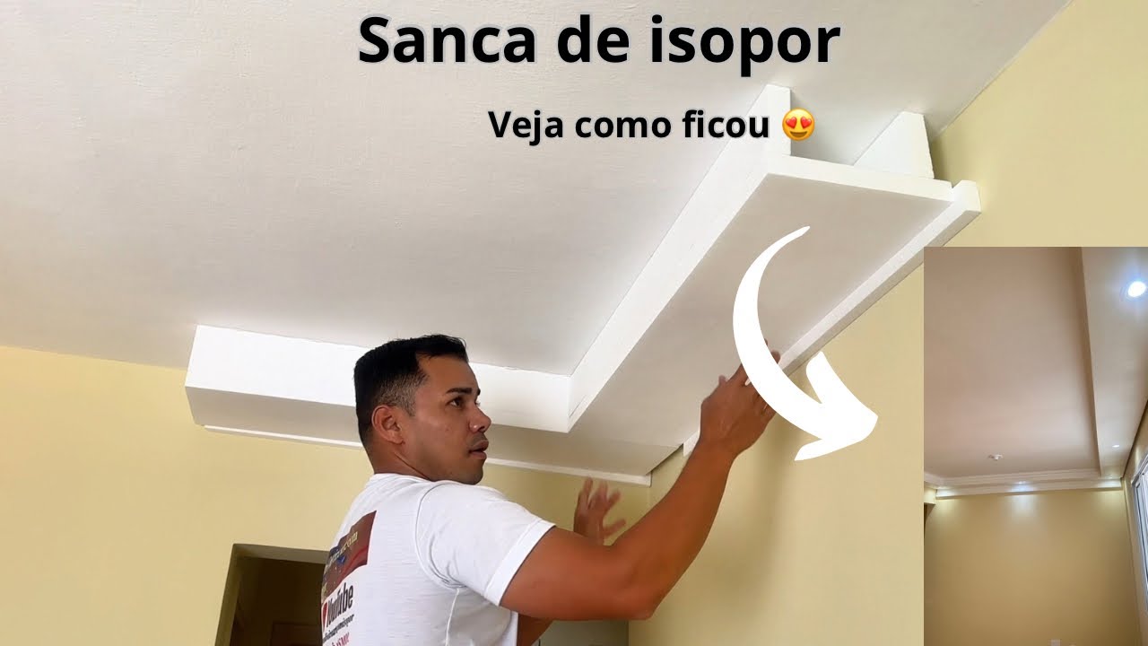 Passo a Passo para Instalar e Finalizar Sancas de Isopor com Perfeição
