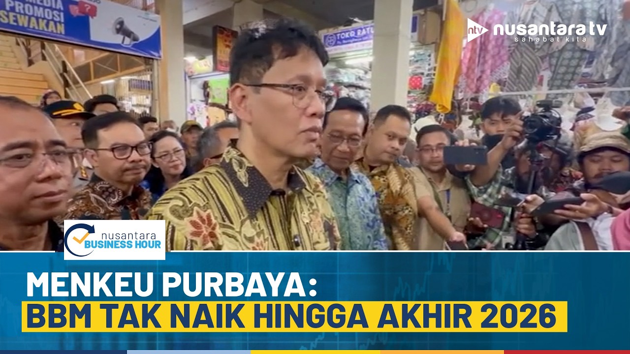 [LIVE] Menkeu Purbaya: BBM Tak Naik Hingga Akhir 2026 | NBH