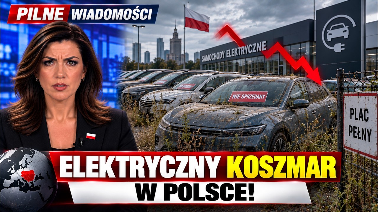 Elektryczny KOSZMAR w Polsce! Tysiące Niesprzedanych Aut Gnije na Placach