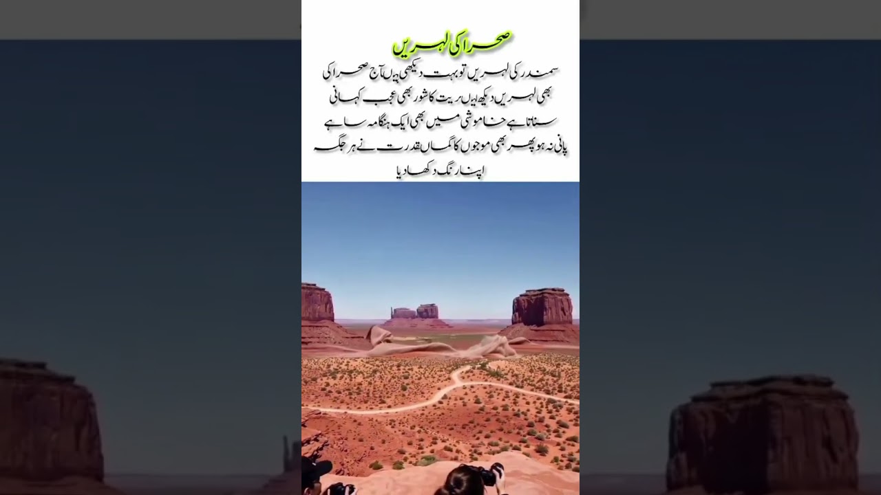 Waves of the Sea and the Desert  