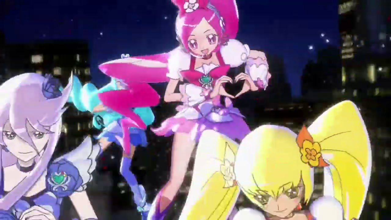 °Glitter force all stars new stage 3!° ED (fake/fanmade)