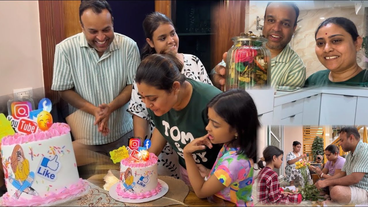 মন বলছে মা আর বুনু আসছে❤️ রাত ১২টায় Birthday Celebration 🥳 ভালো লাগলে তোমরাও কিনতে পারবে🥰
