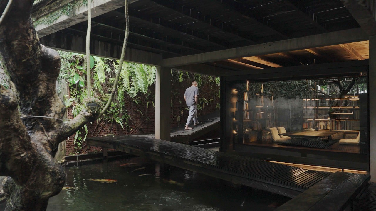 Inside Andra Matin’s Tropical Garden Home with Japanese Influences | Indonesia
