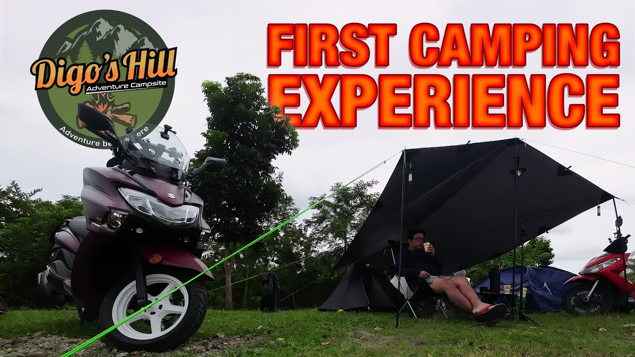 First Time to Camp | Digo's Hills - DRT Bulacan | Altitude Outdoor | Motocamping | Suzuki Burgman