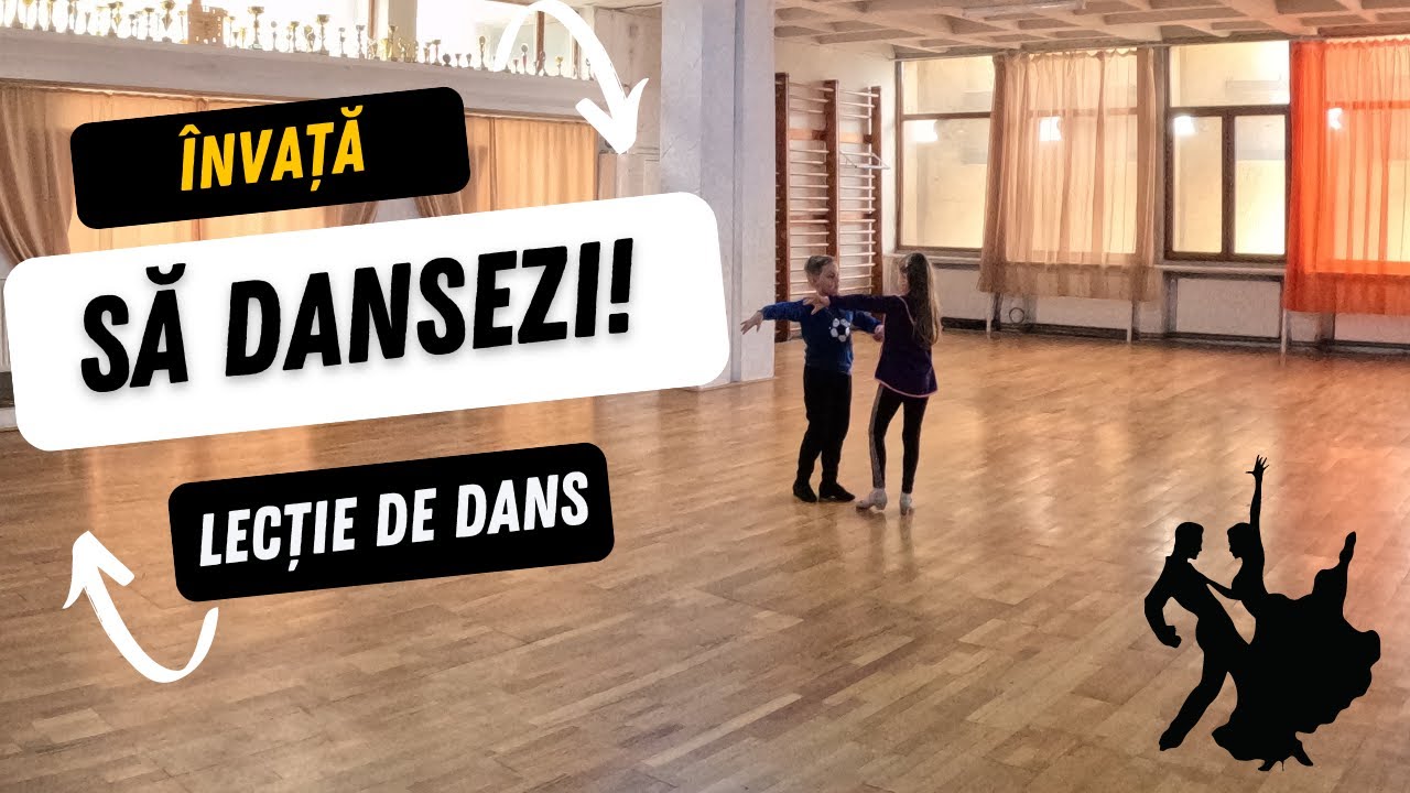 Invata sa dansezi vals lent si cha cha cu Ianis si Lara