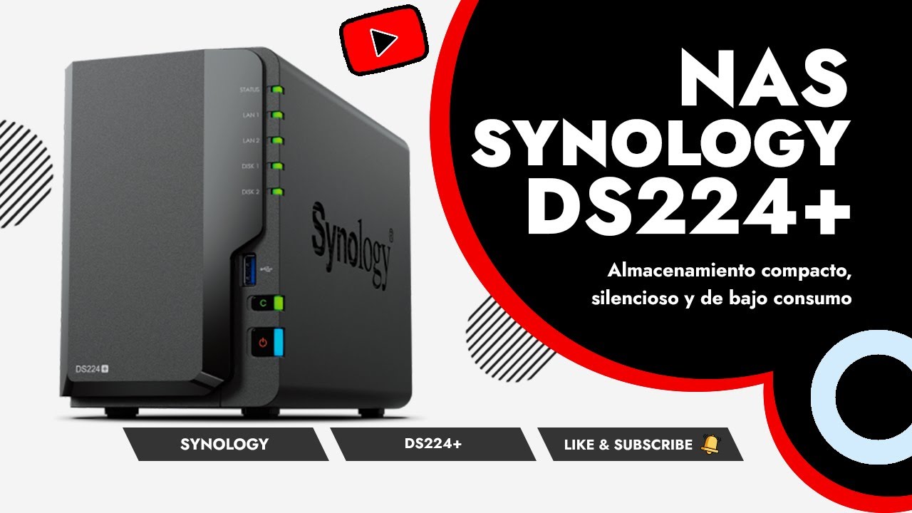 📦 Unboxing y Configuración Básica de SYNOLOGY NAS DS224+ 🛠️ #unboxing #synology #drive