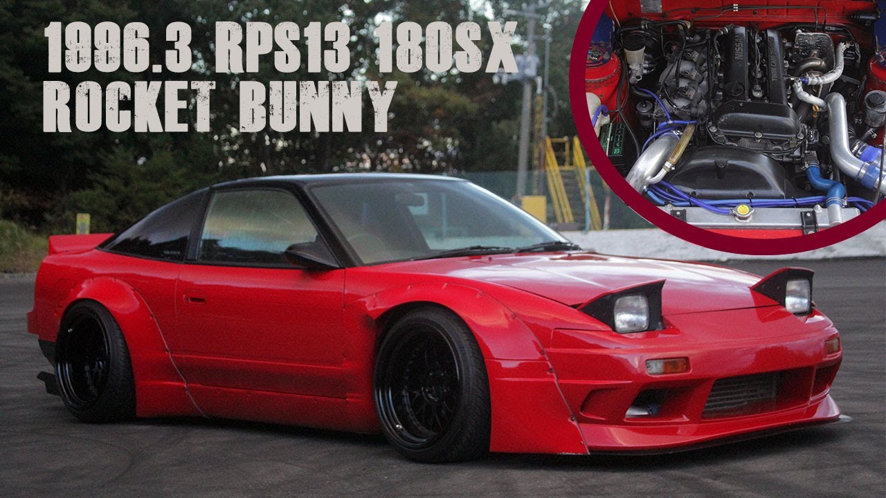 RPS13 180sx with Rocket Bunny Kit, Power FC, and IHI Turbo for Sale from Powervehicles Ebisu