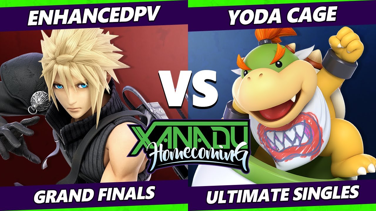 Xanadu Homecoming GRAND FINALS - enhancedpv (Cloud) Vs. Yoda Cage [L] (Bowser Jr.) Smash Ultimate
