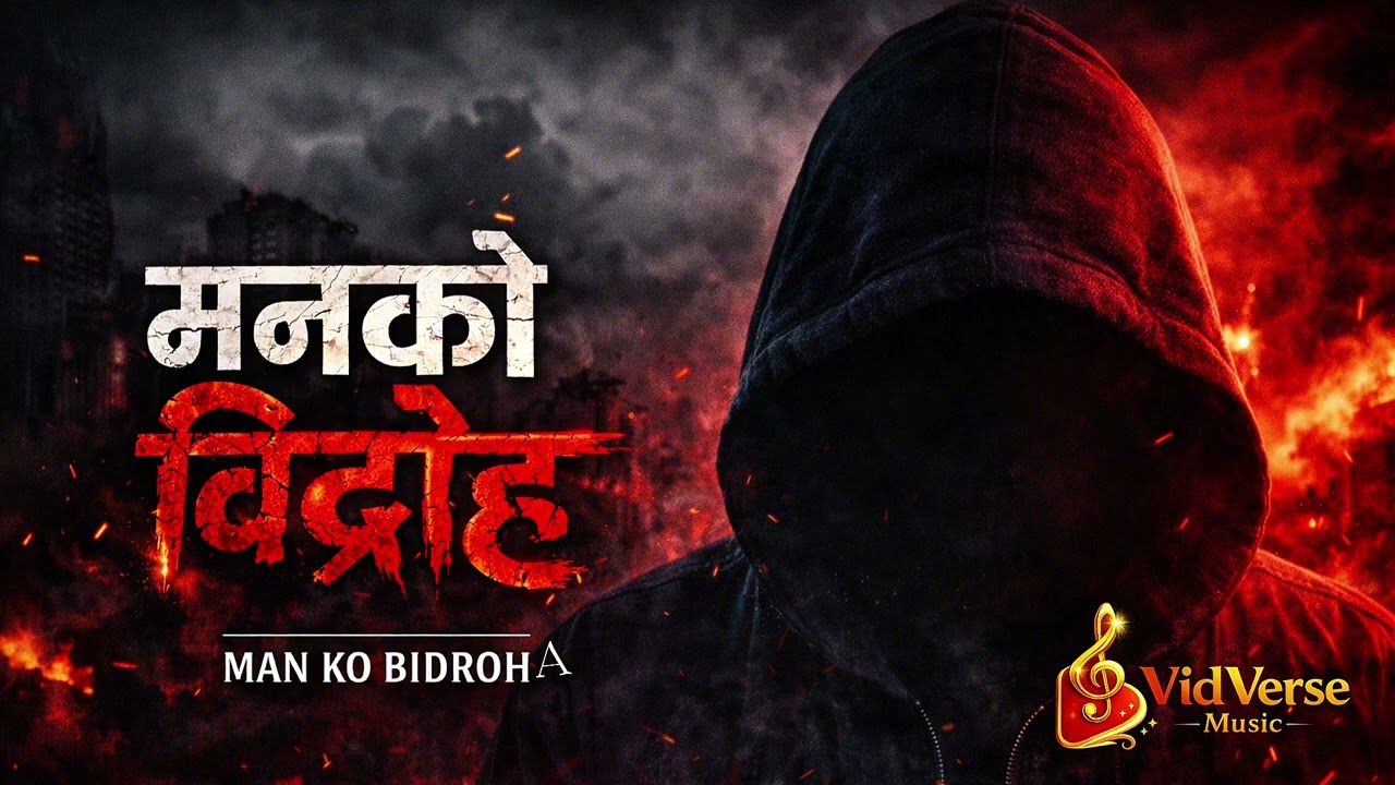 MAN KO BIDROHA – Nepali Dark Rap Anthem | Official Music 2026 | @VidverseMusic 