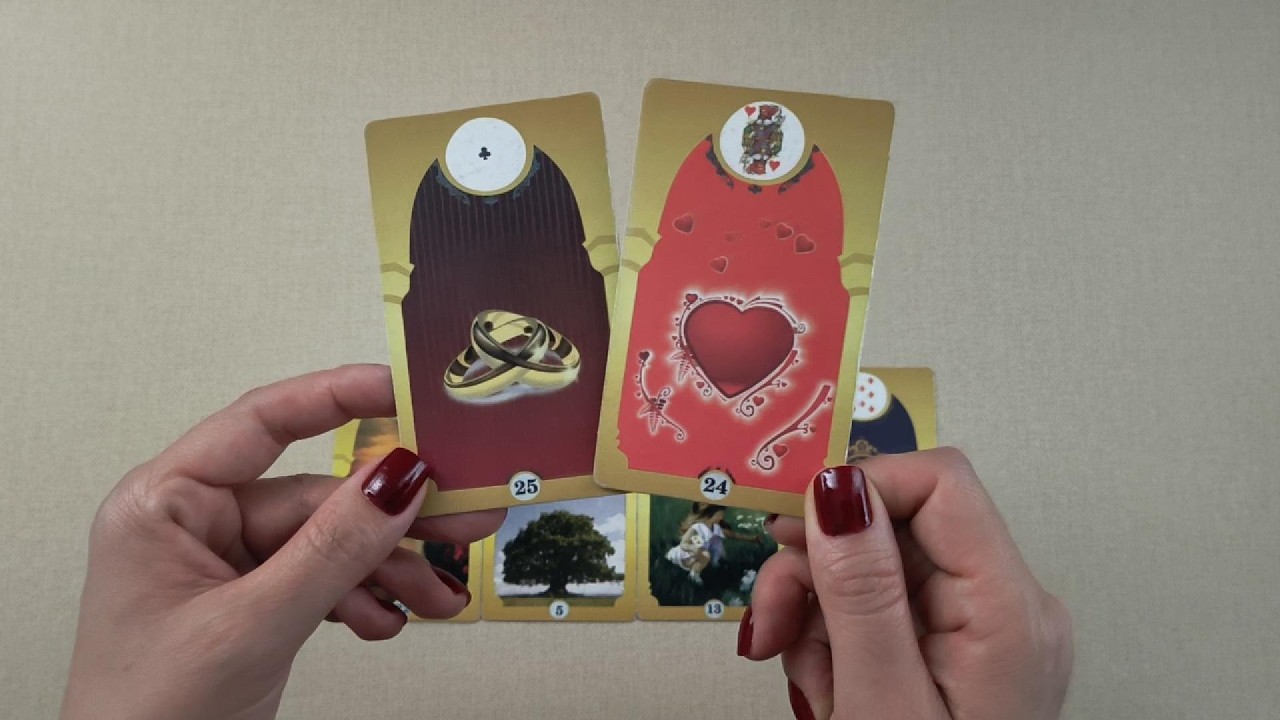 CABEÇA e CORAÇÃO Dele(a) em relação a você! | Revela Lenormand 💚💃🕺💛