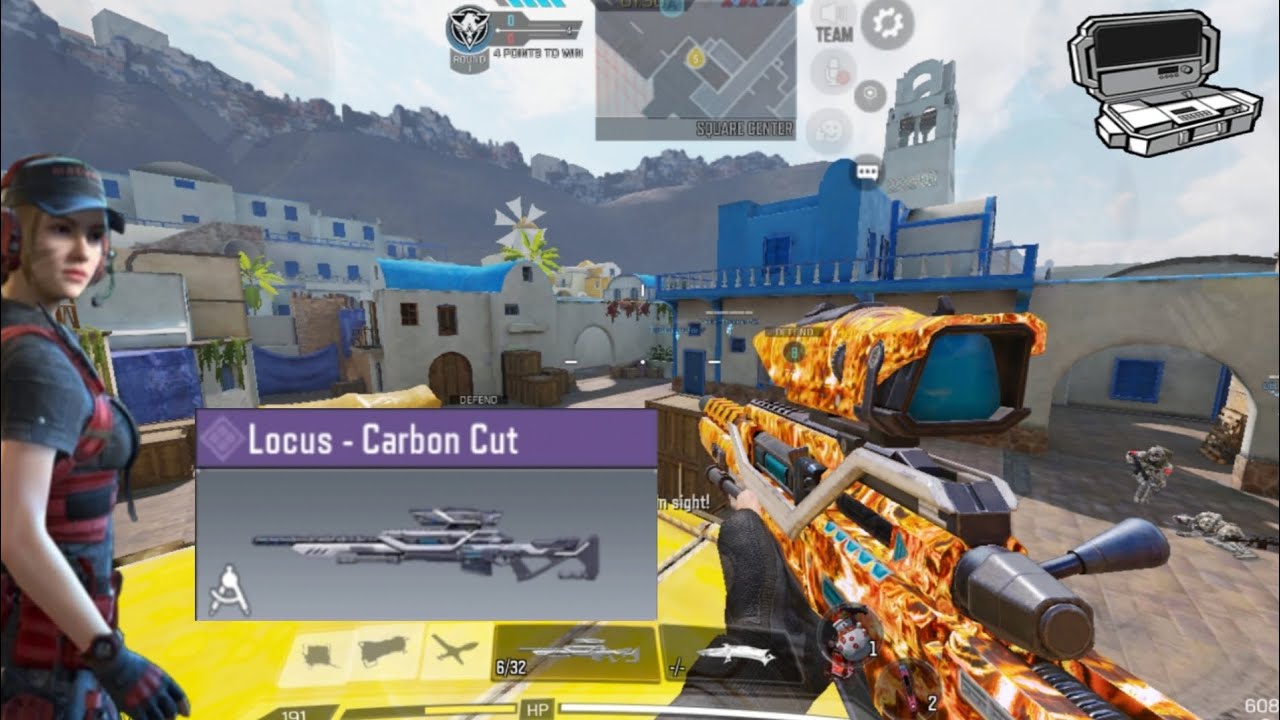 Locus Carbon Cut Gameplay | COD Mobile SnD