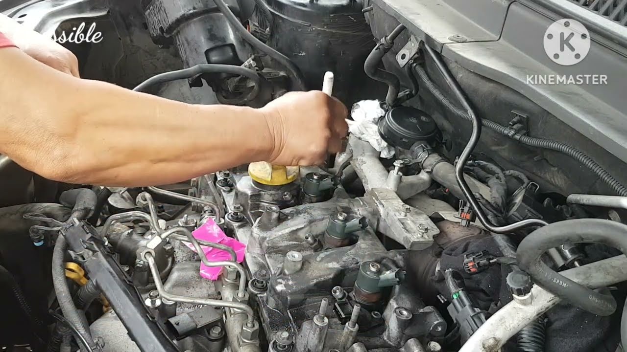 Demontage culasse chevrolet captiva 2l C100