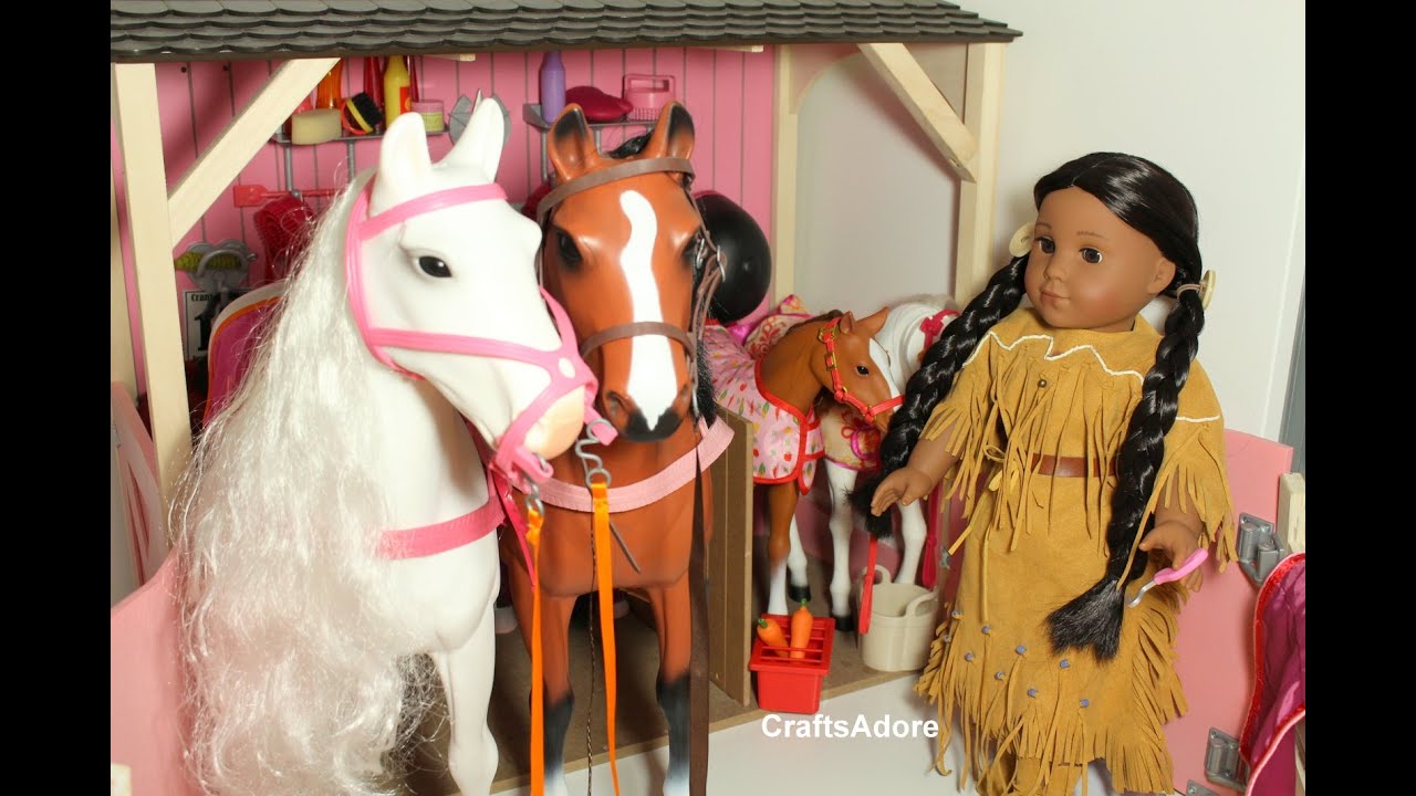 American Girl Doll House Tour - Our Generation OG Horses & Stables ~HD PLEASE WATCH IN HD~