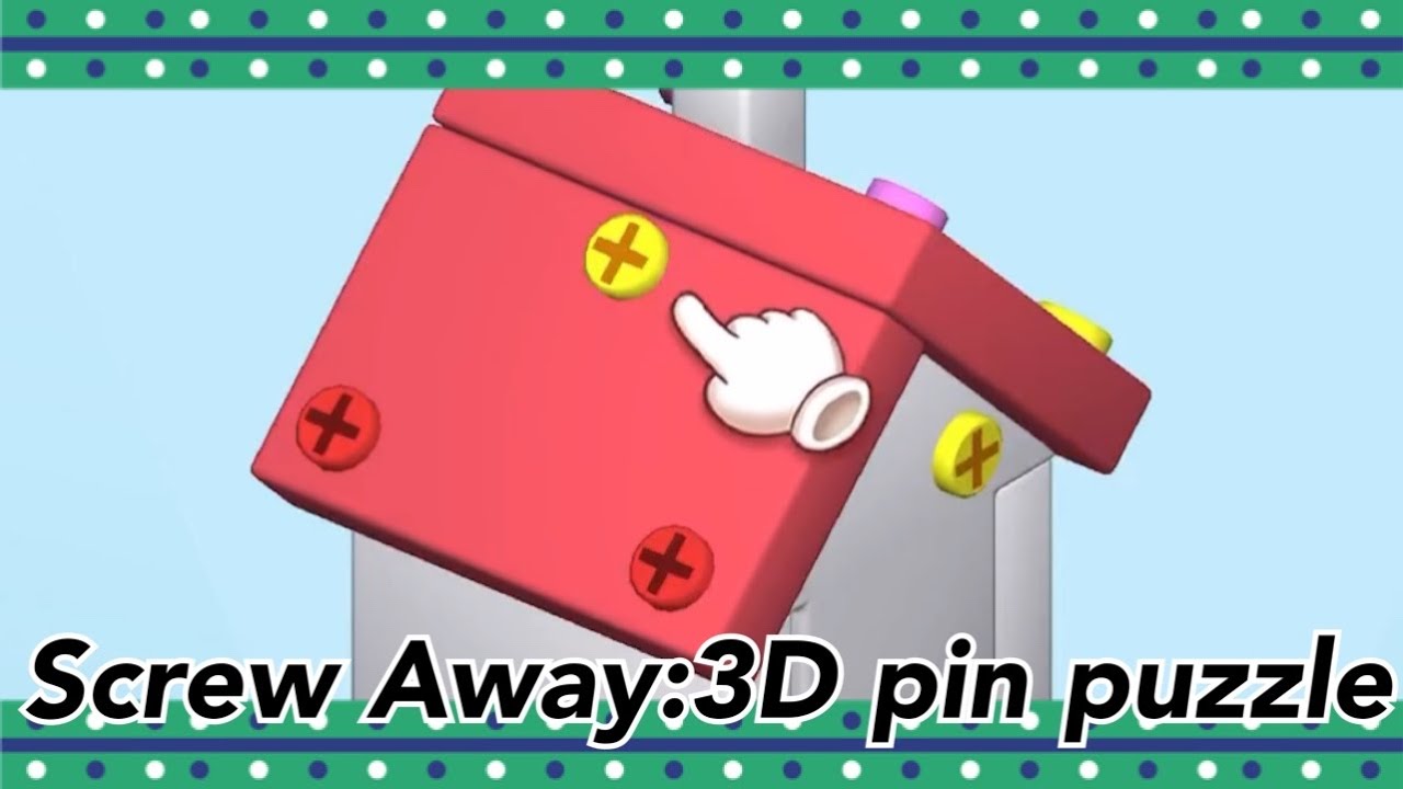 Screw Away:3D pin puzzle