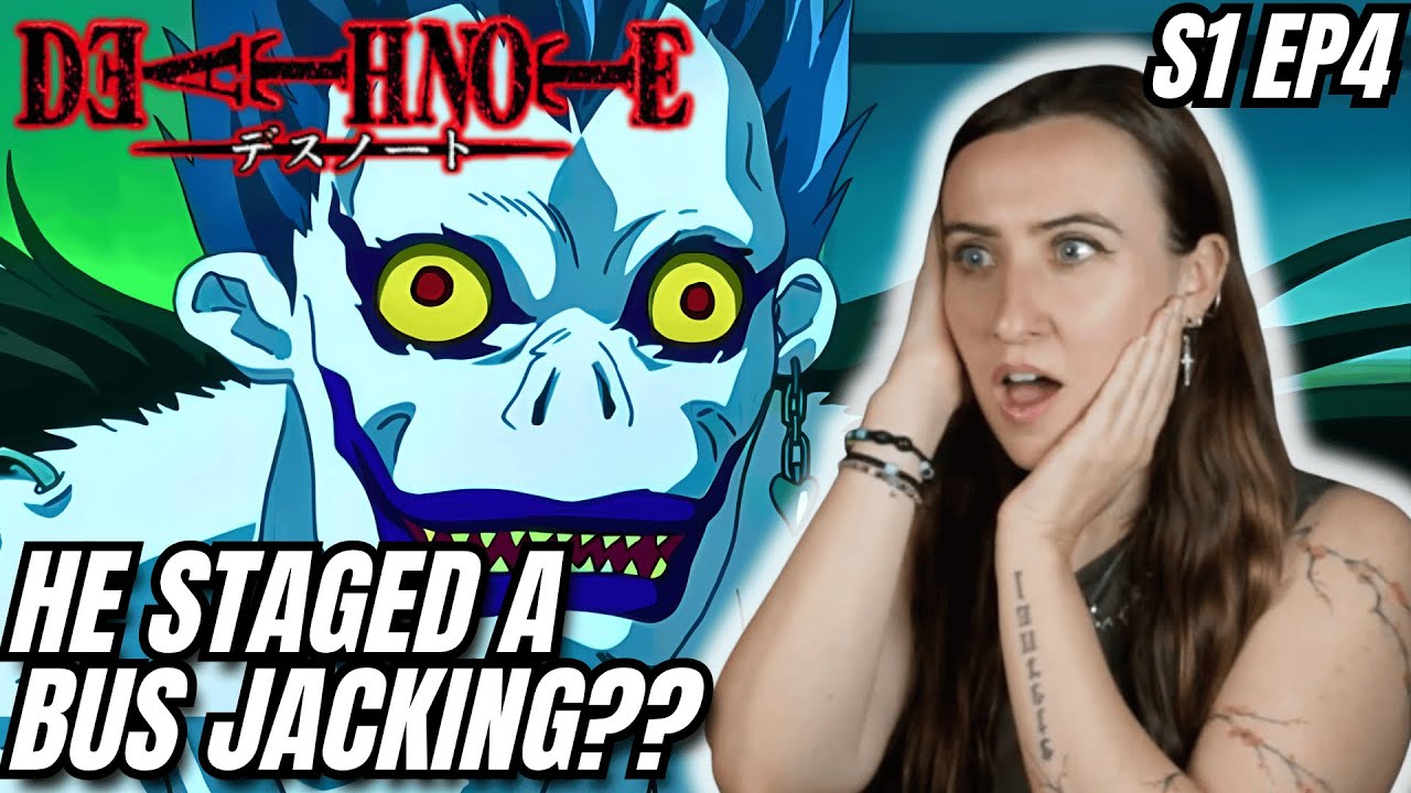 First Time Watching Death Note!!! | Season 1 Episode 4 Reaction - Subbed