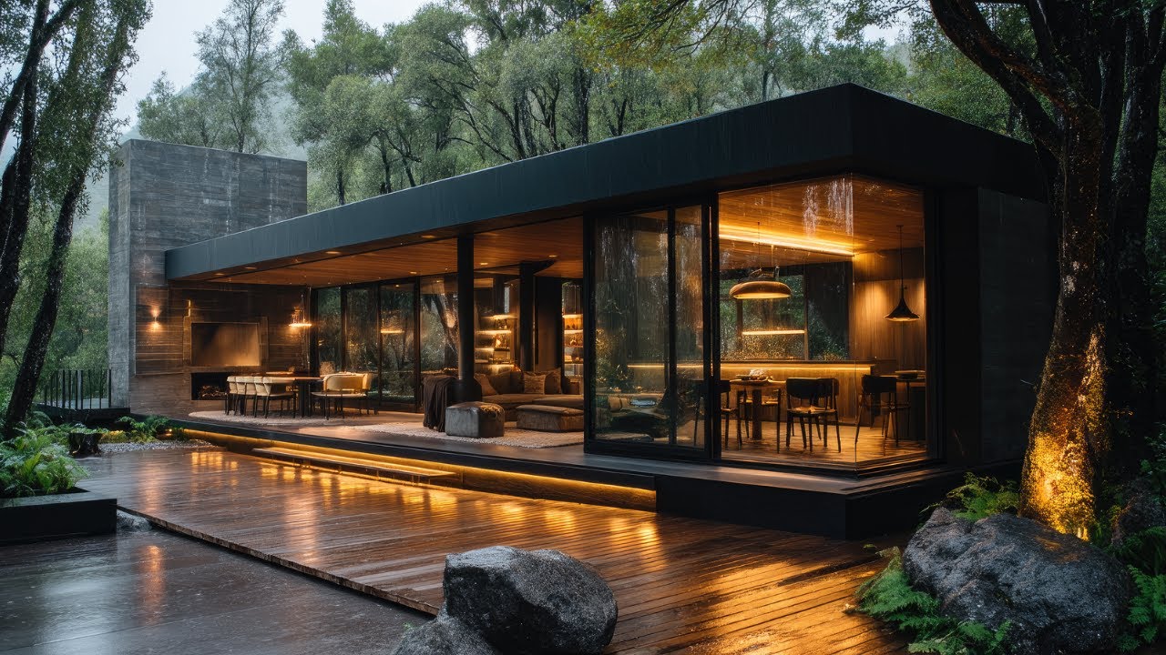 The Obsidian Edge: Inside a Bulletproof Black Concrete Sanctuary