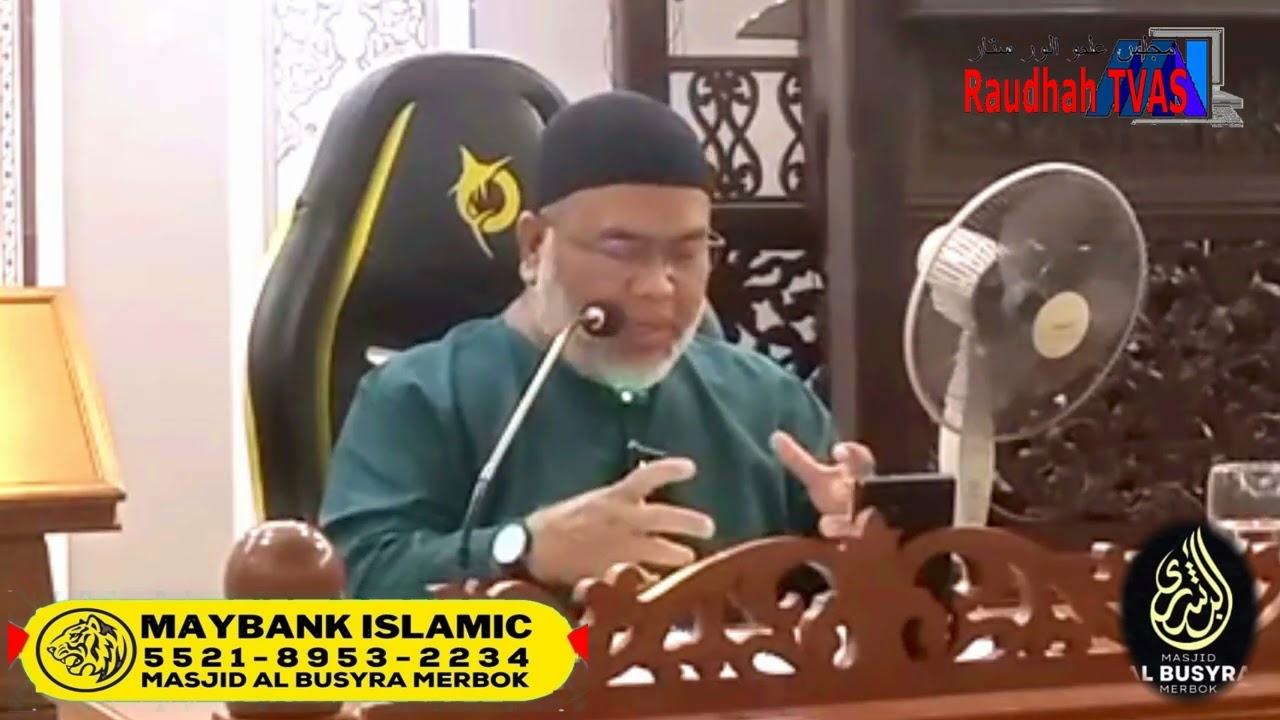 Ustaz Amran Yusof - Waktu yg Paling Utama Sholat Tahajud @ Ta'lim Subuh Masjid AlBusyra Merbok