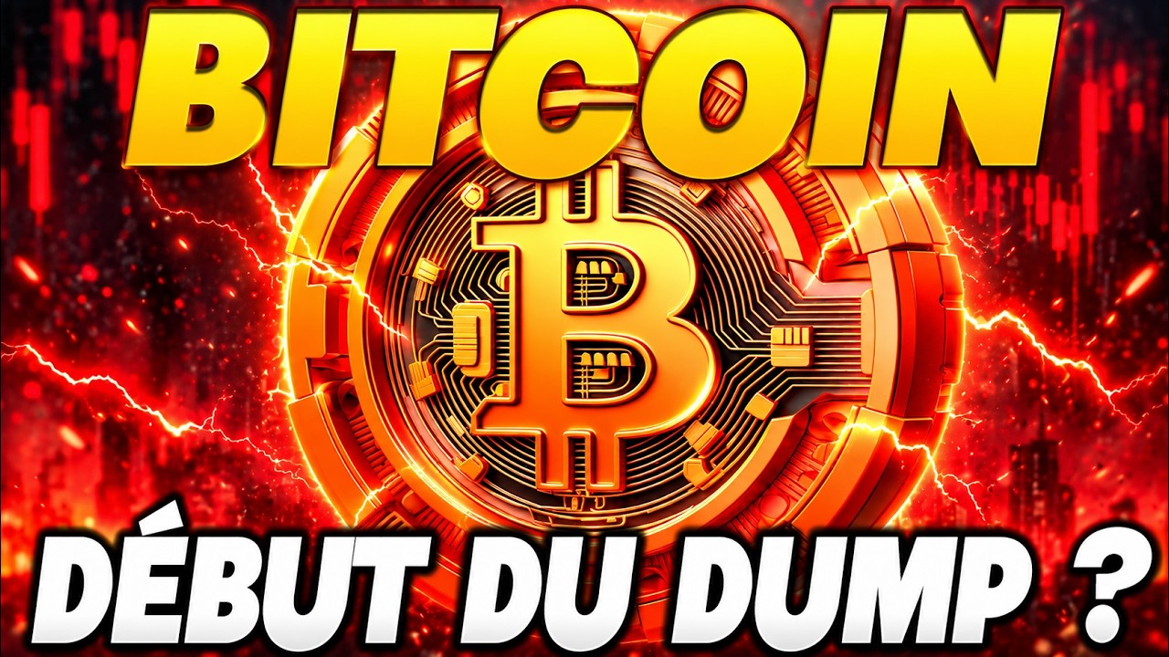 BITCOIN : LE MARCH&Eacute; D&Eacute;CROCHE&hellip; EST-CE LE D&Eacute;BUT D&rsquo;UNE VRAIE CORRECTION ? 🚨